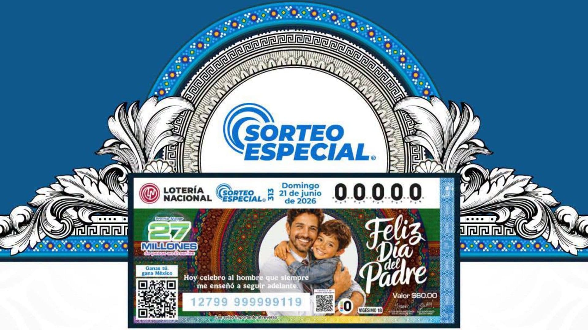 ¿Dónde Cayó Premio Mayor de 27 Millones de Pesos de Lotería Nacional por el Día del Padre 2026?