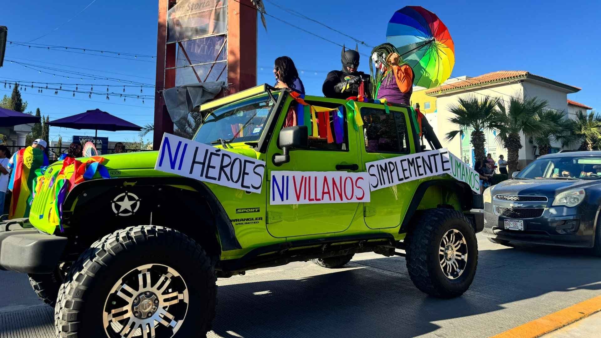Así se Vivió la Marcha de las Diversidades en Ciudad Juárez, Chihuahua