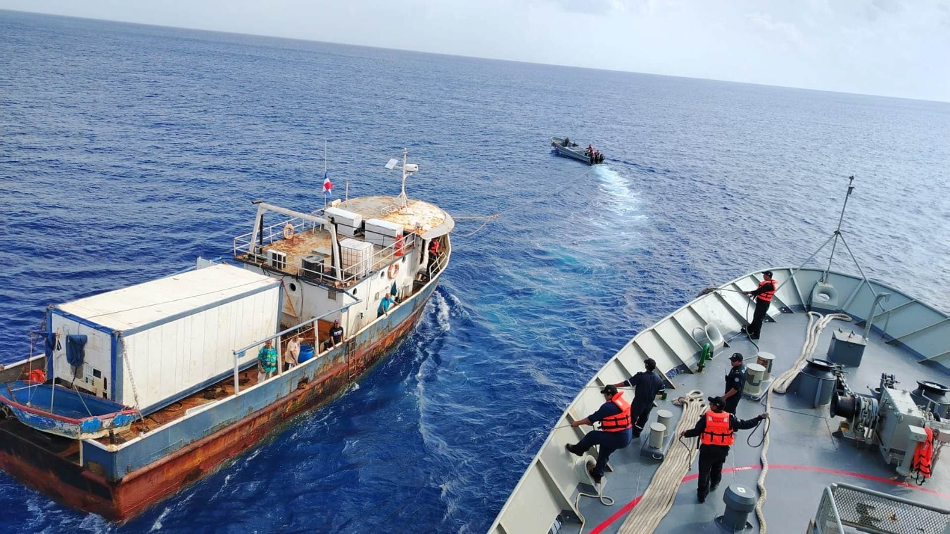 Marina Encuentra Embarcación Desaparecida en el Caribe: Así Fue el Rescate